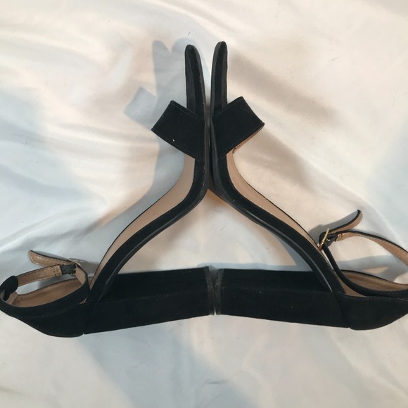 Merona Slingback Open Toe Block Heels Buckle Strap Womens US 8 EU 38.5 UK 6 - Picture 10 of 13